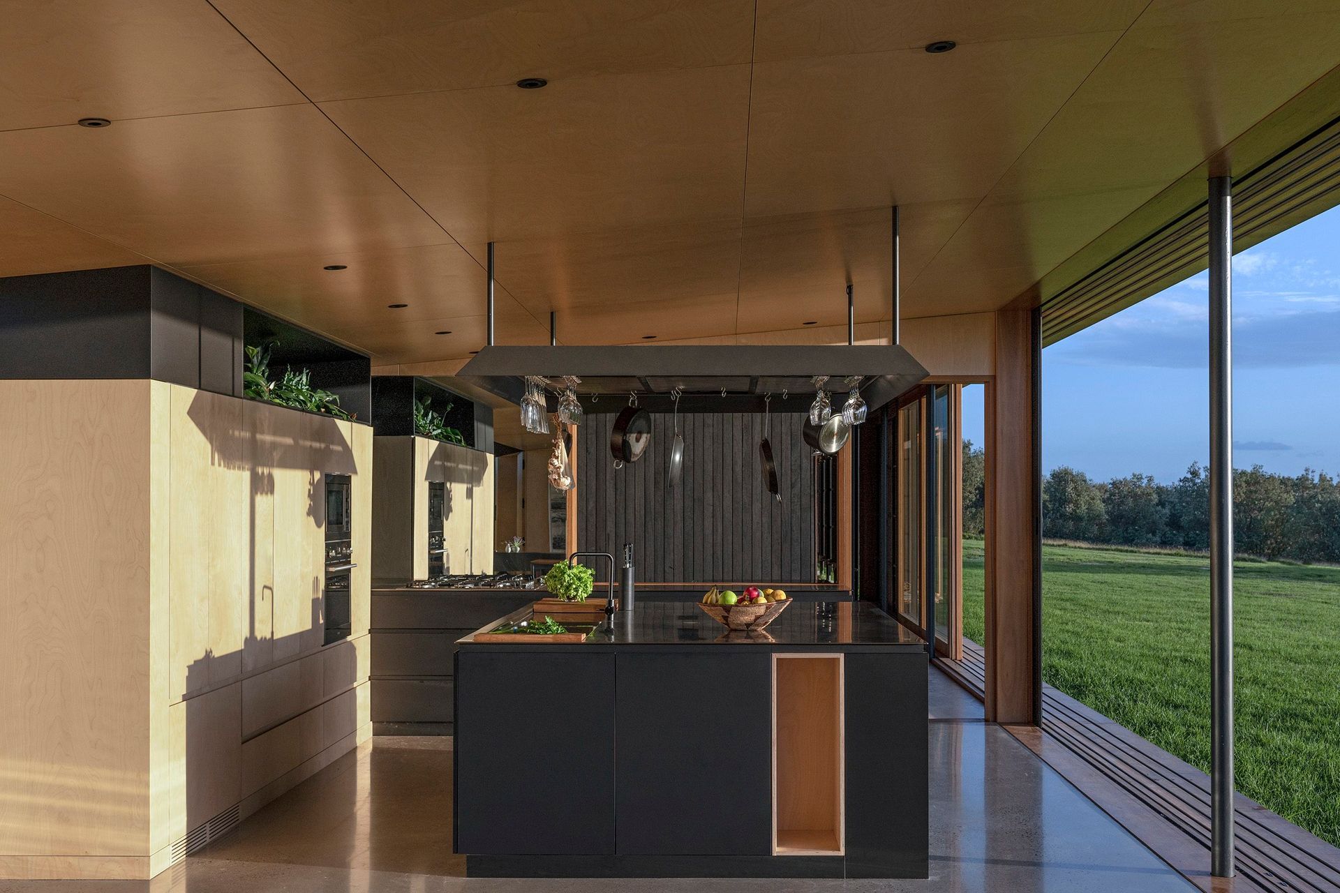 Ensuring natural light flowed throughout Mystery Bay House was a requirement, ensuring the home blended seamlessly with its environment