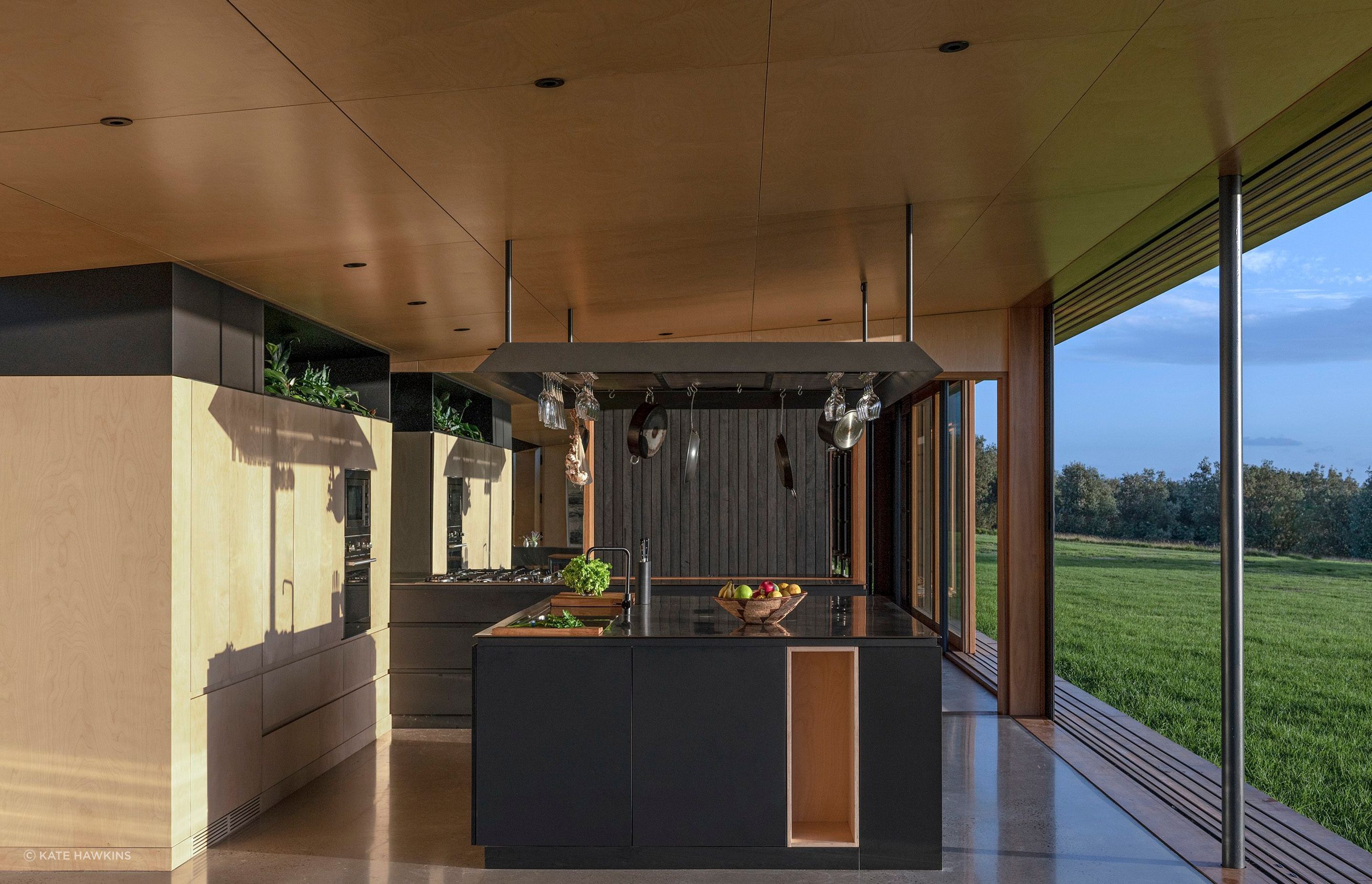 Ensuring natural light flowed throughout Mystery Bay House was a requirement, ensuring the home blended seamlessly with its environment