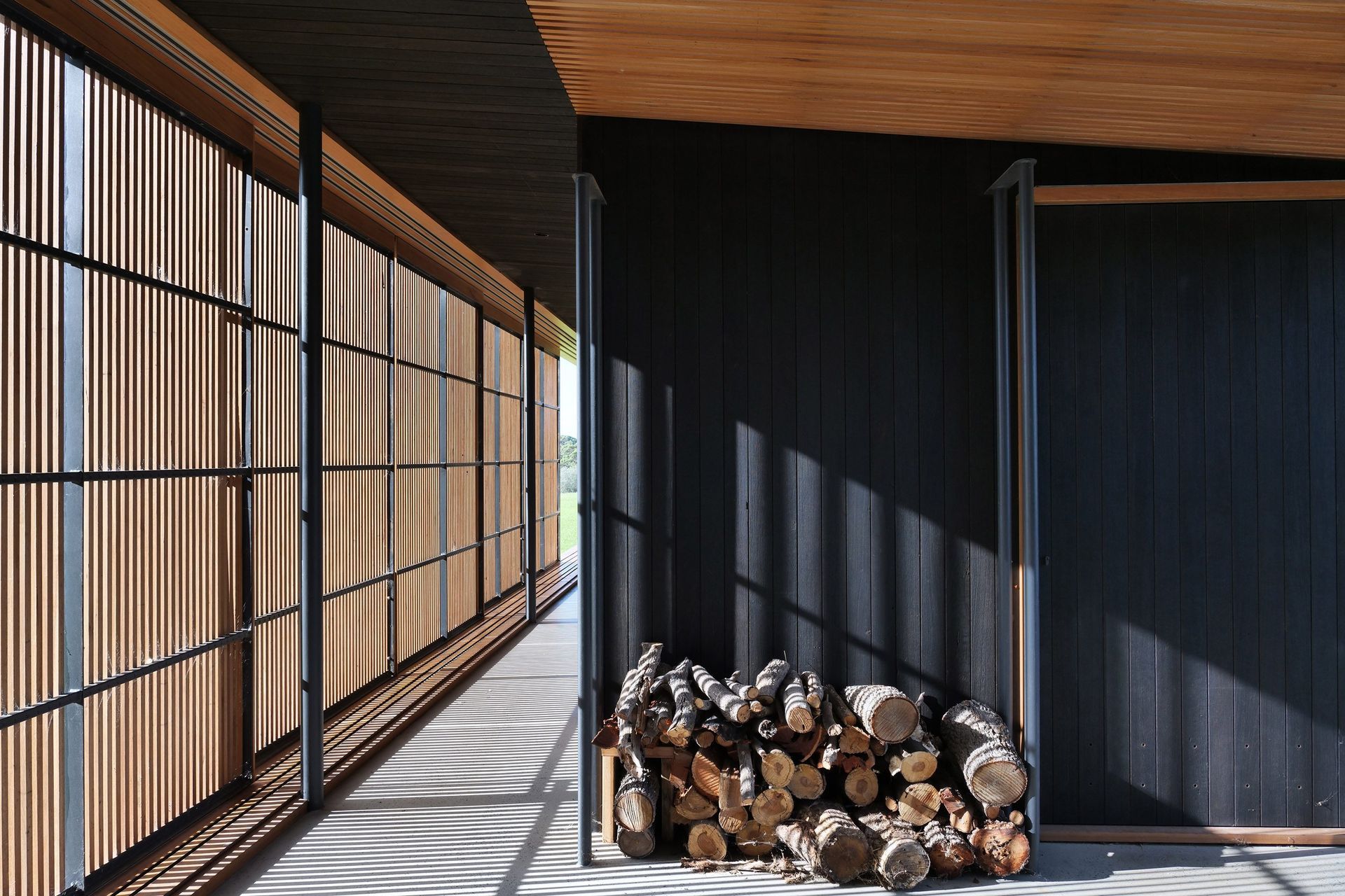 Woo stacked close by to the Axis i1000 Freestanding Double Sided fireplace