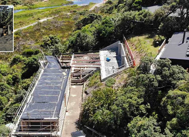 Karekare Beach Residence, Sand Dune Stabilisation