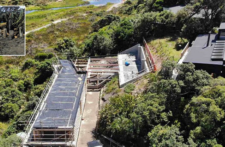 Karekare Beach Residence, Sand Dune Stabilisation