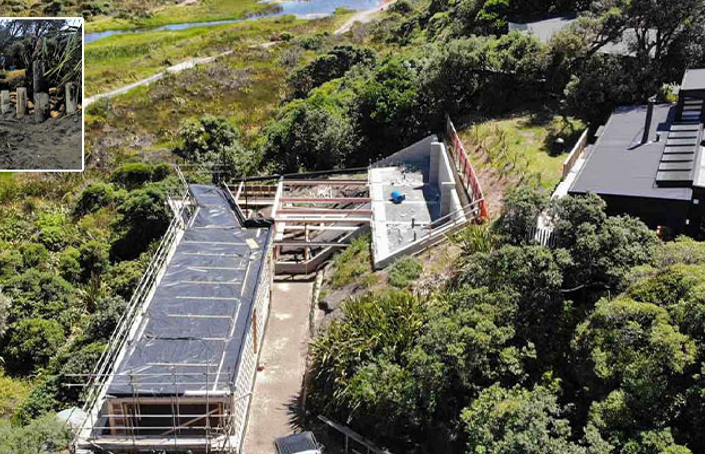 Karekare Beach Residence, Sand Dune Stabilisation