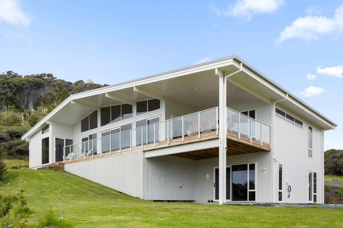 Rings Beach, Coromandel  - Siena Framed Glass Balustrades