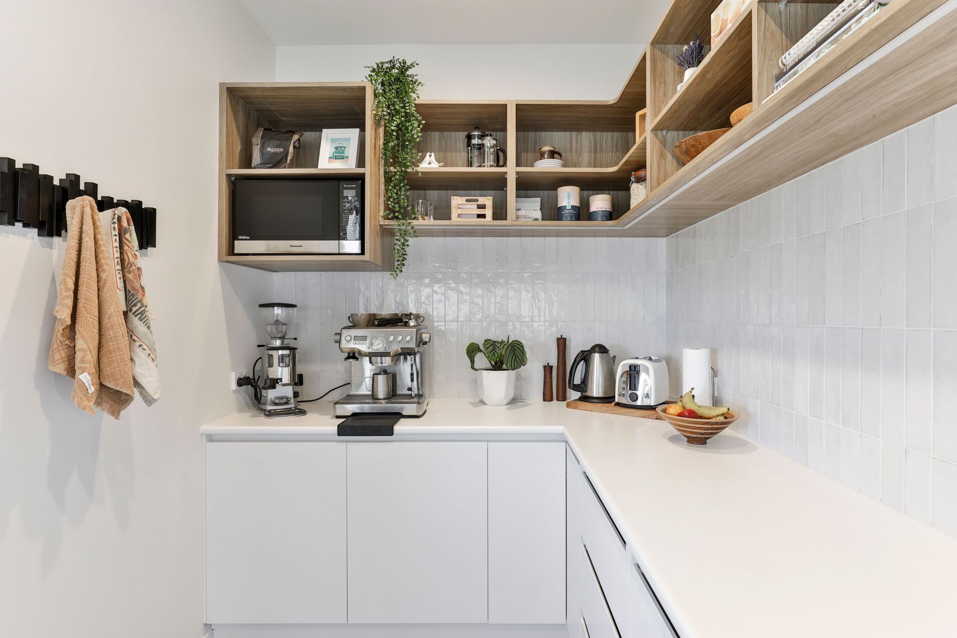 Scullery: Tribeca Gypsum White 60x246mm