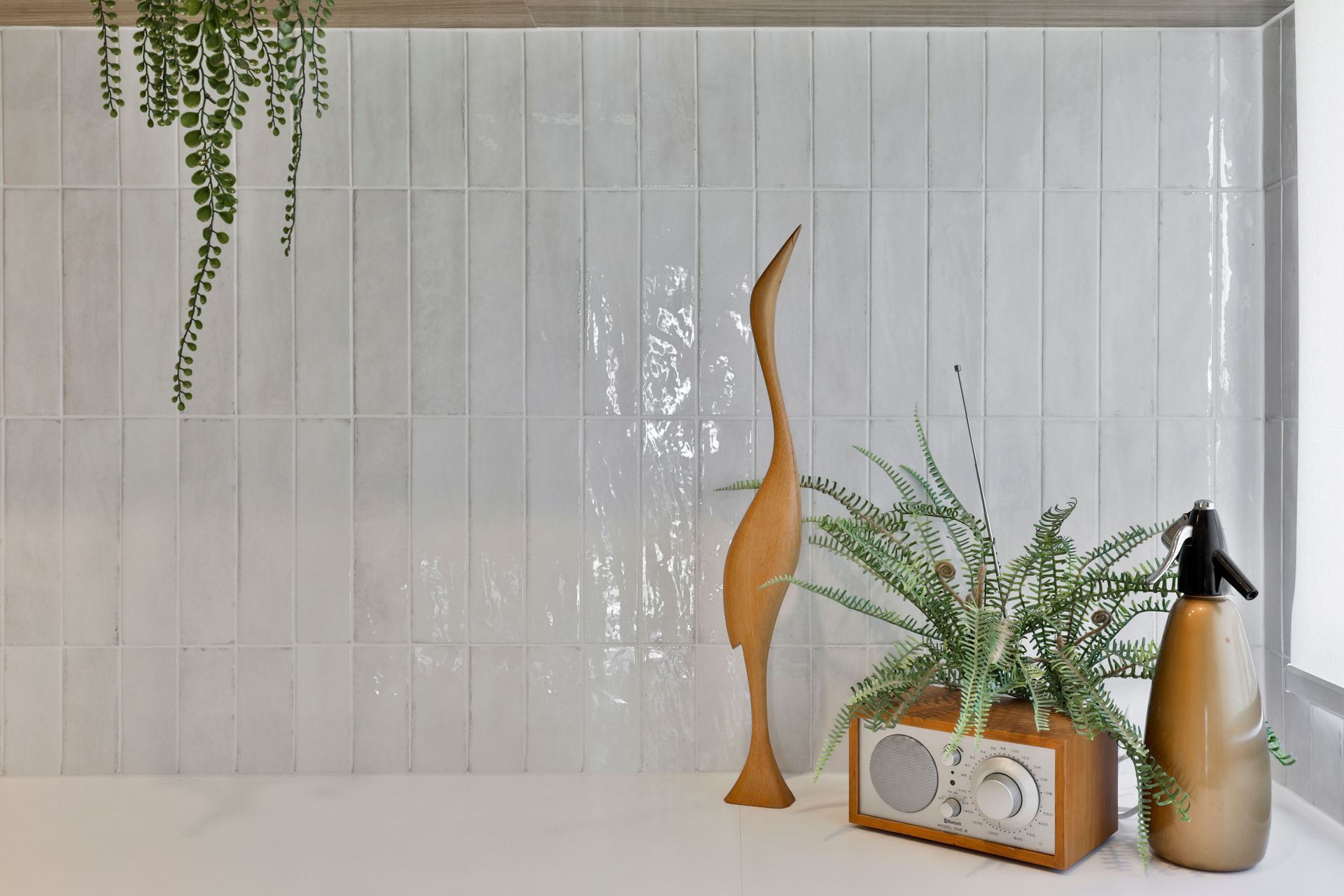 Scullery: Tribeca Gypsum White 60x246mm