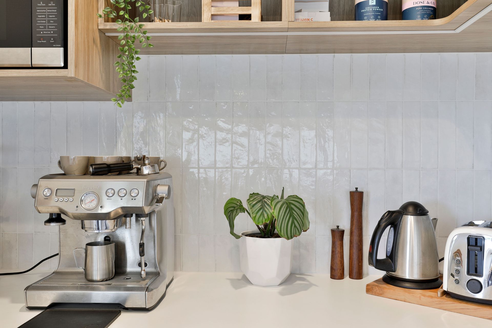 Scullery: Tribeca Gypsum White 60x246mm