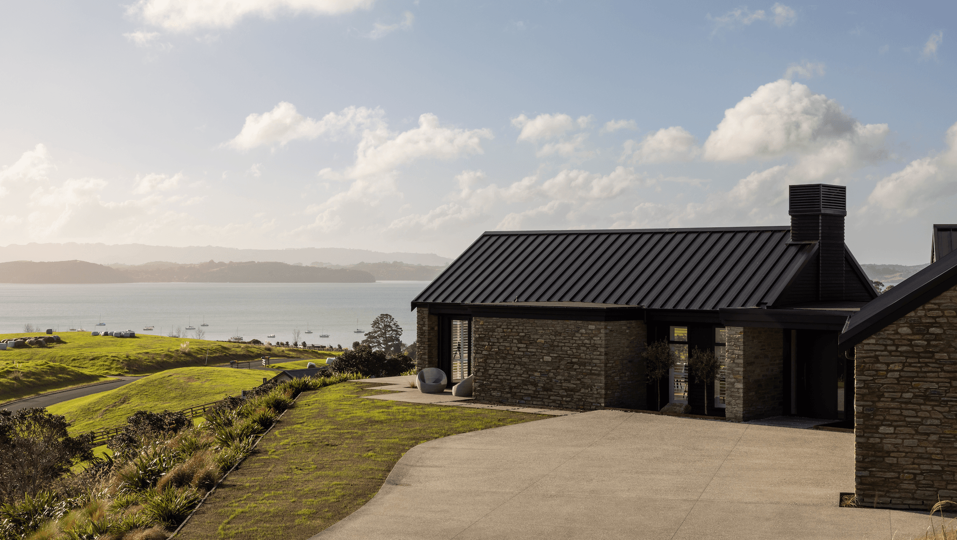 South Island stone, North Island home banner