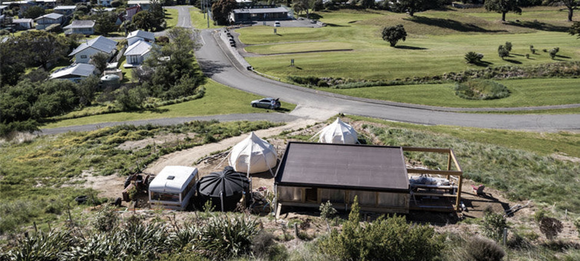 Otaraia Road Beach Shelter banner