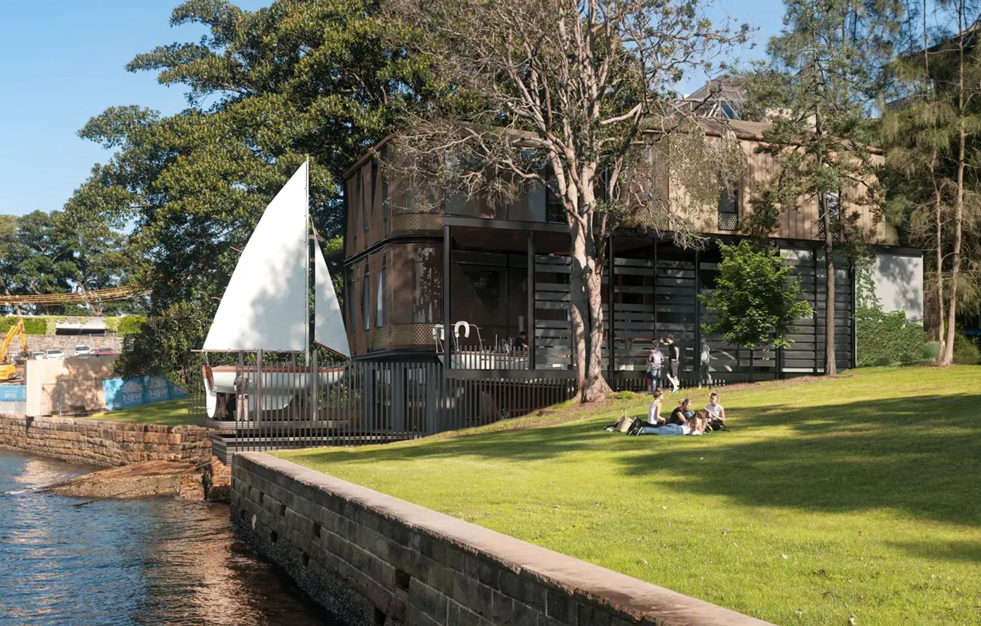 McMahons Point Boat Workshop and House