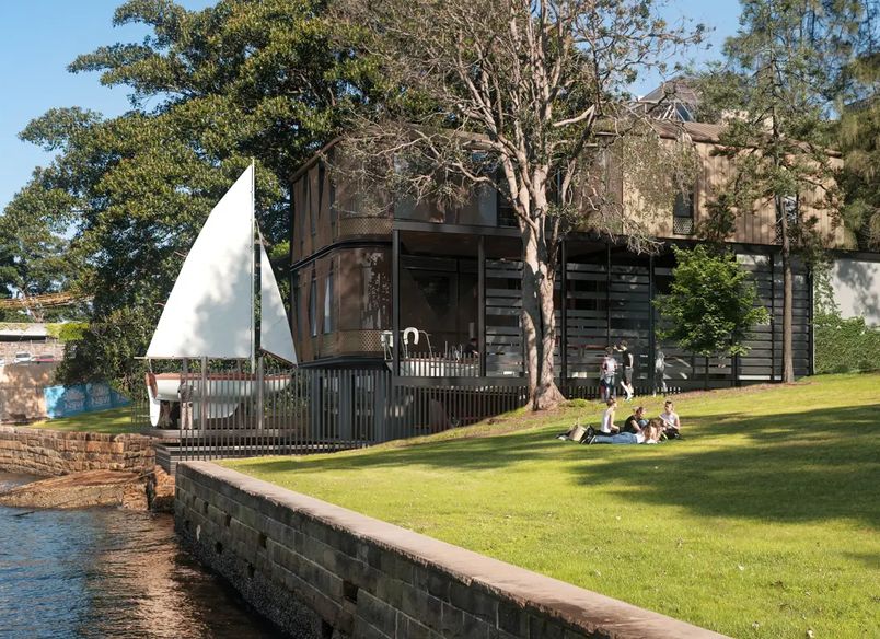 McMahons Point Boat Workshop and House