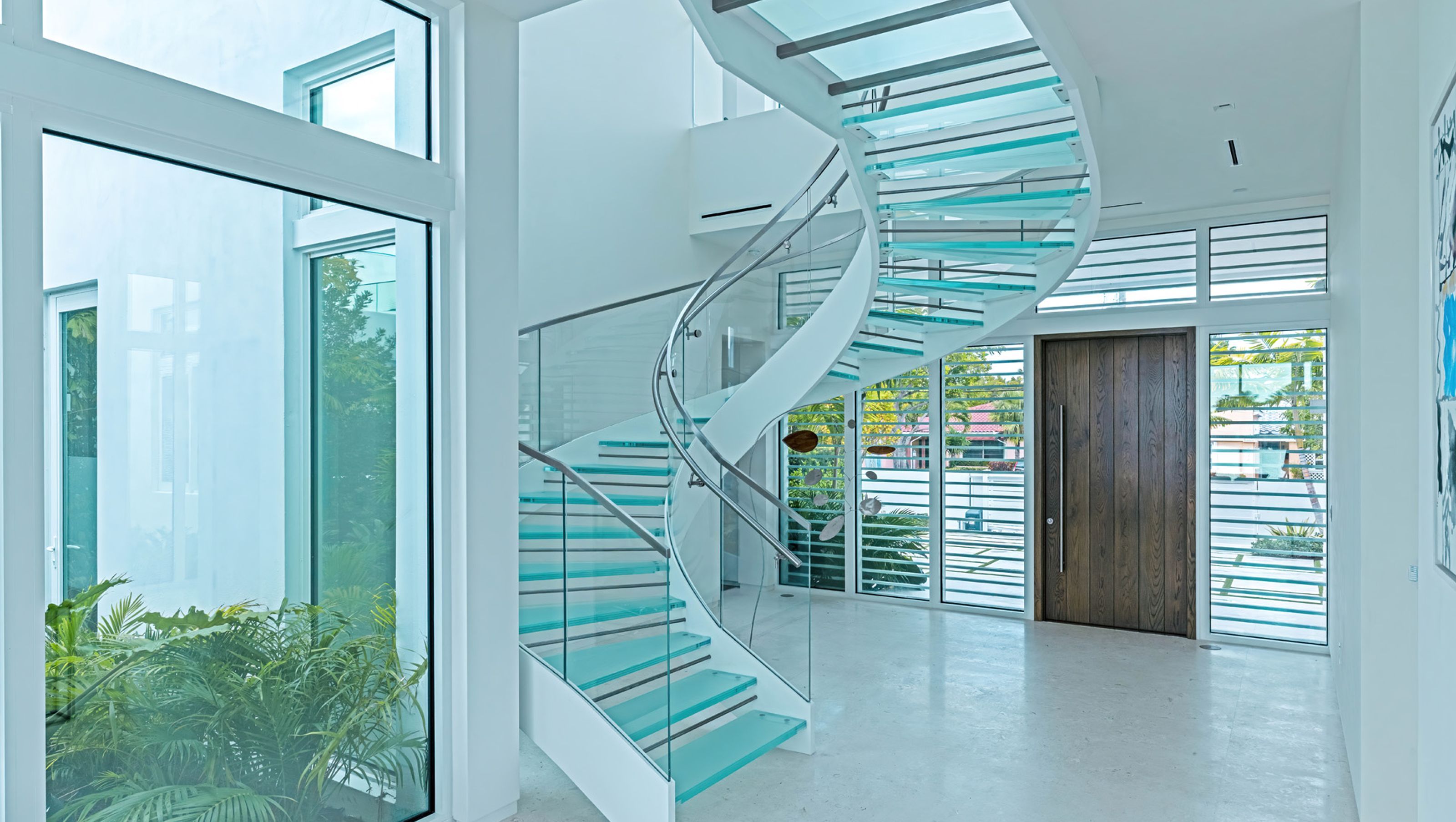 White House Glass Stairs