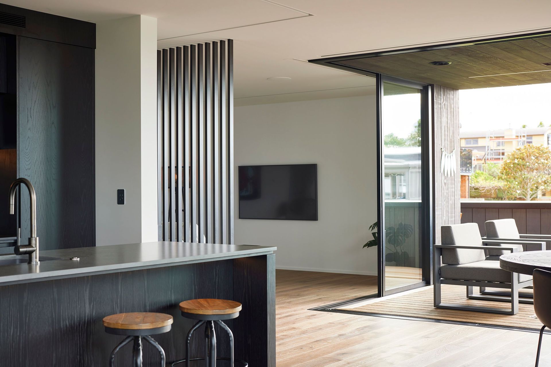 Concrete & Wood