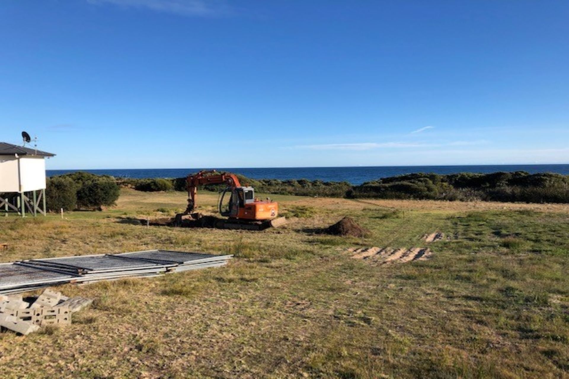 Land Surveyed. Photography: Hawksley Developments