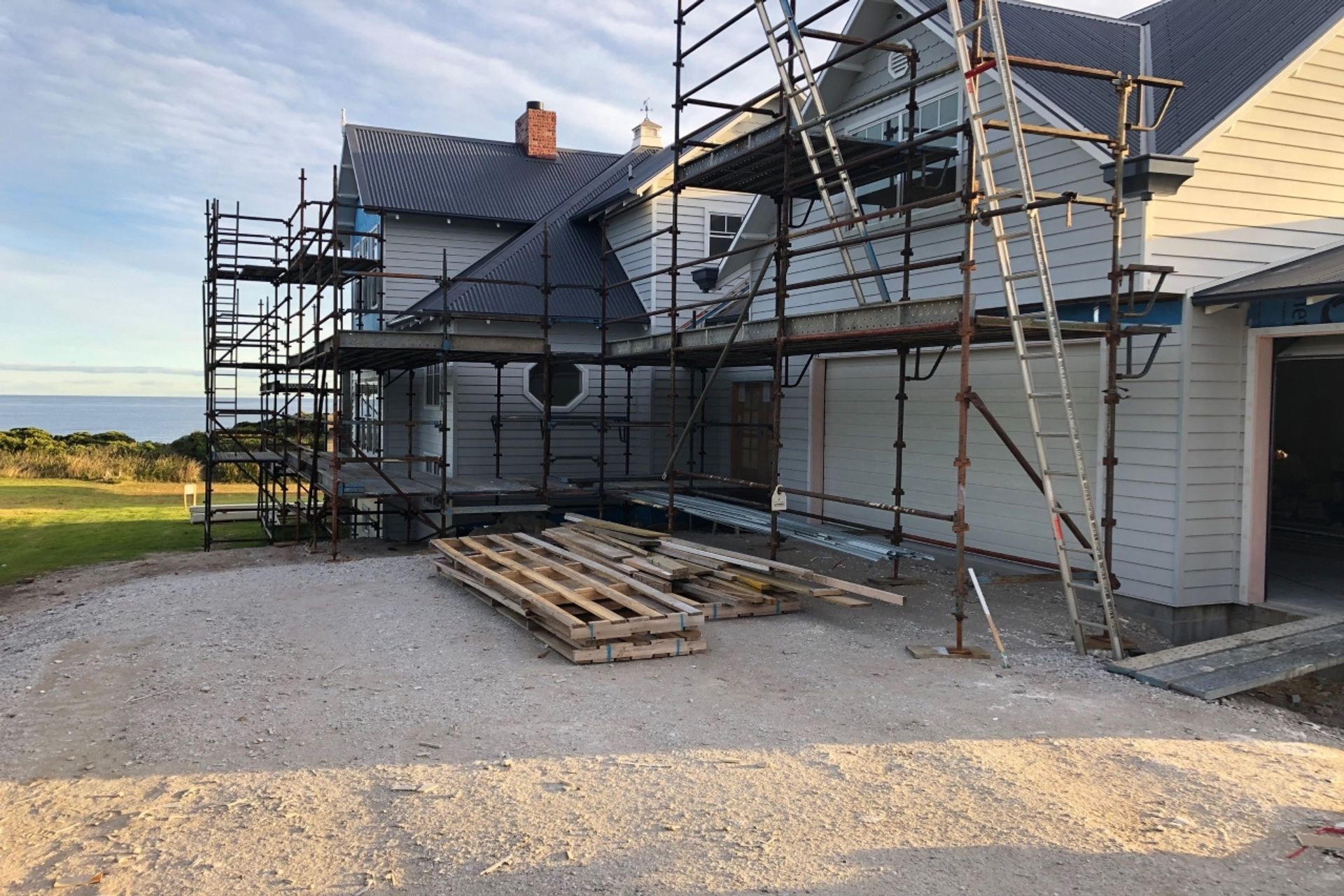 Cladding Near Completion. Photography: Hawksley Developments