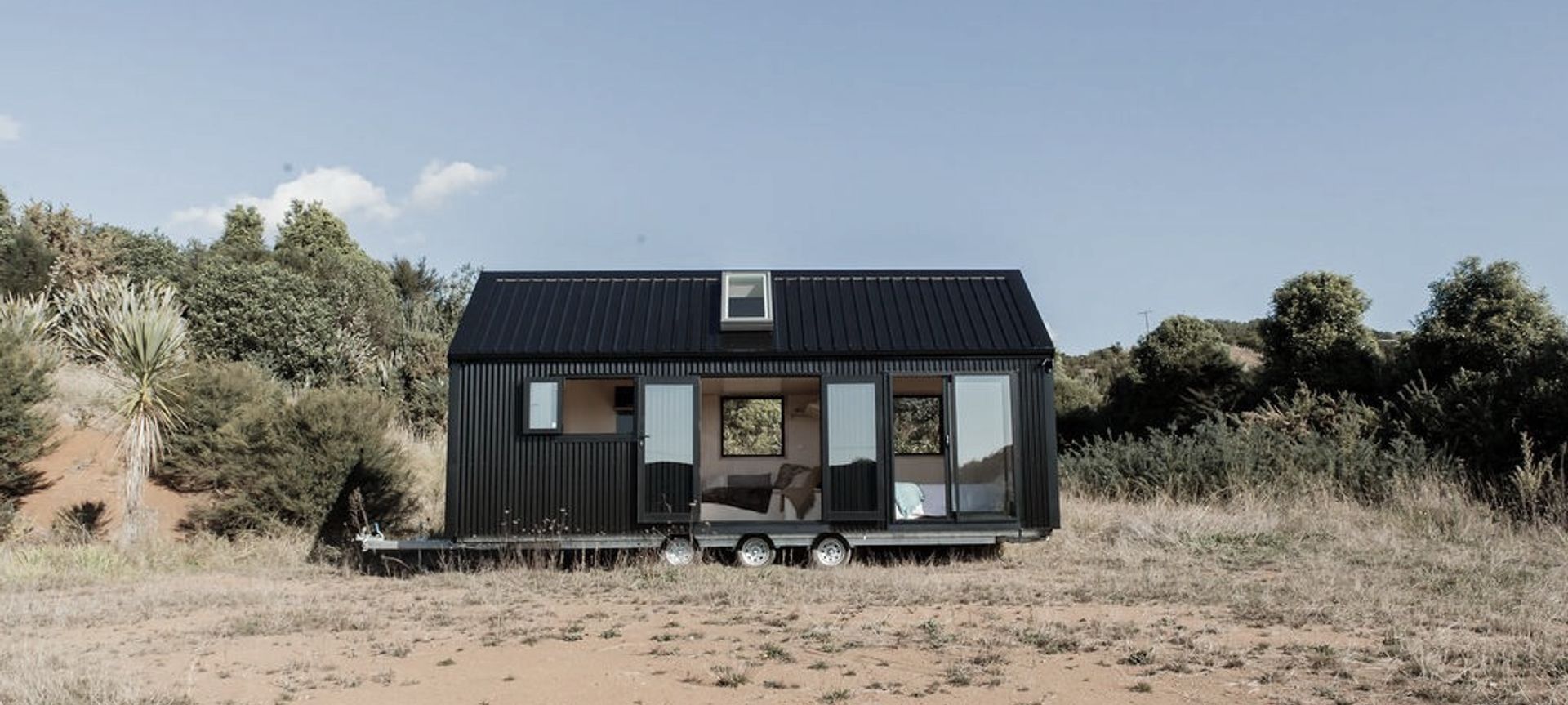 The Everest Tiny Home banner