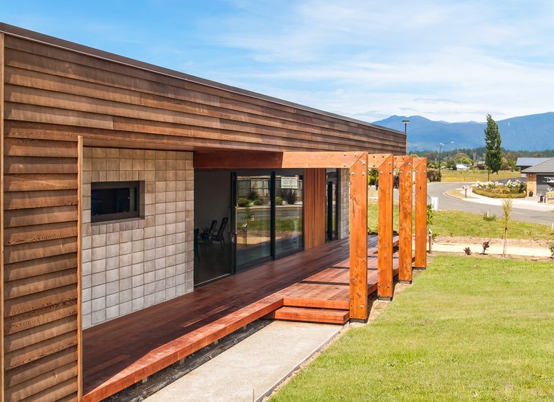 Golden bay house