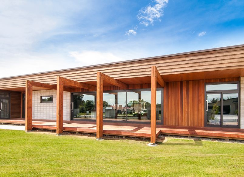 Golden bay house