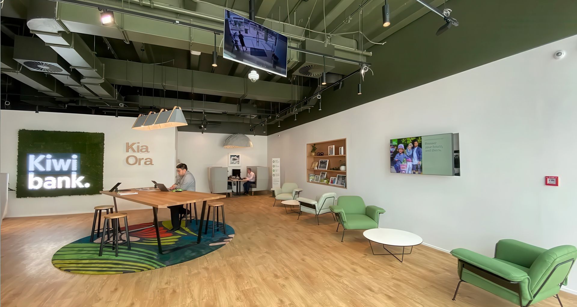 Kiwibank branch design banner