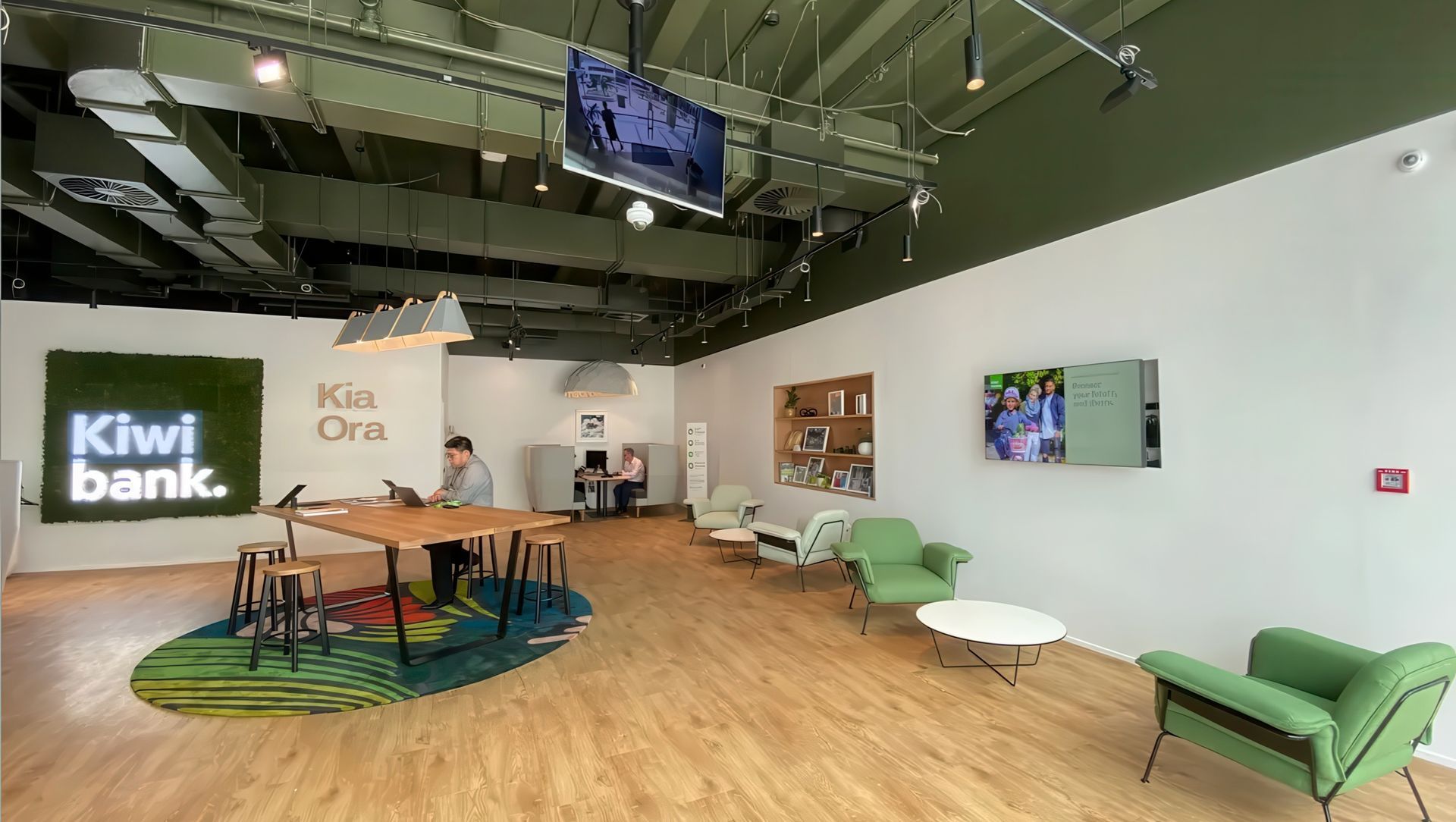 Kiwibank branch design banner