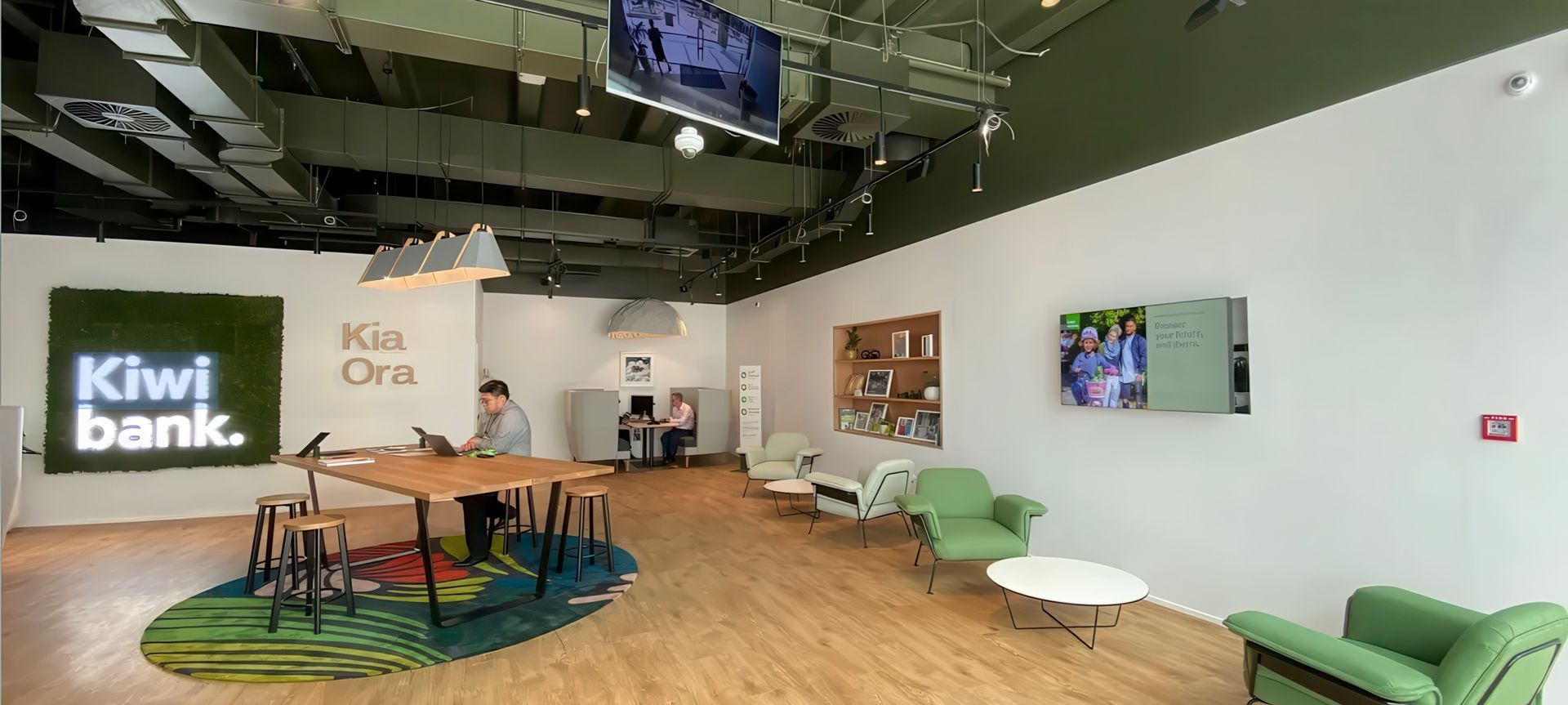 Kiwibank branch design banner