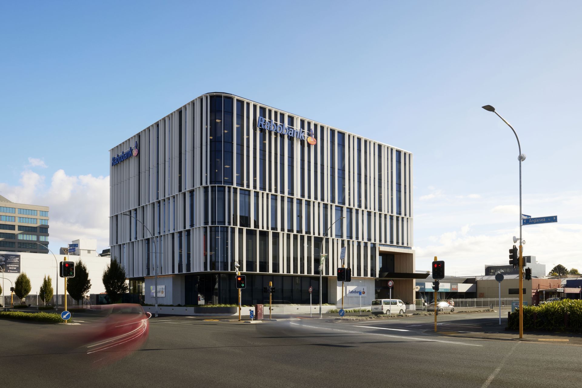 The corner site where Rabobank Centre now stands was once a Holden car showroom.
