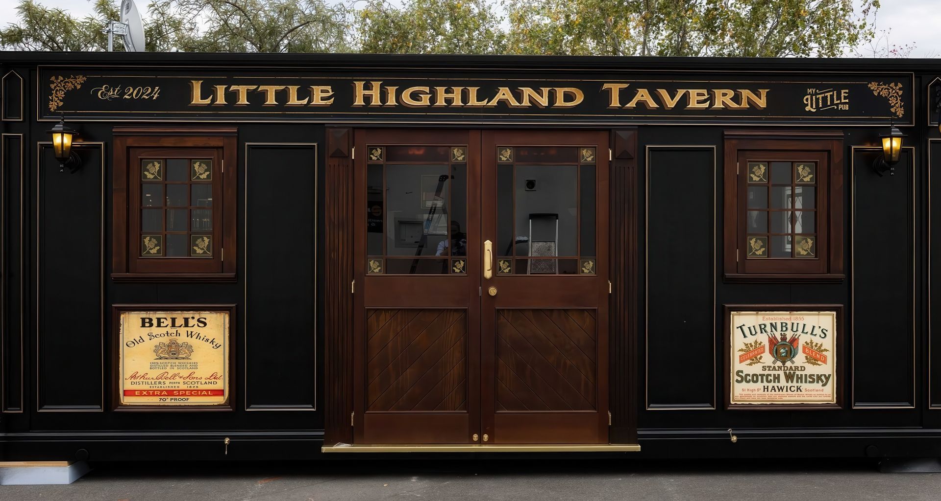The Little Highland Tavern banner