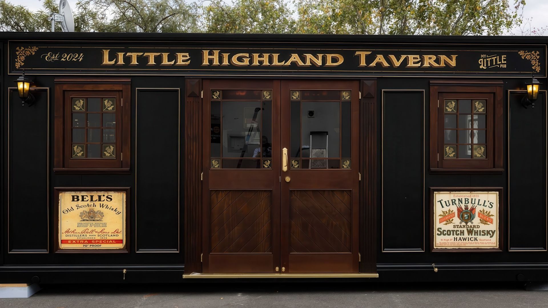 The Little Highland Tavern banner