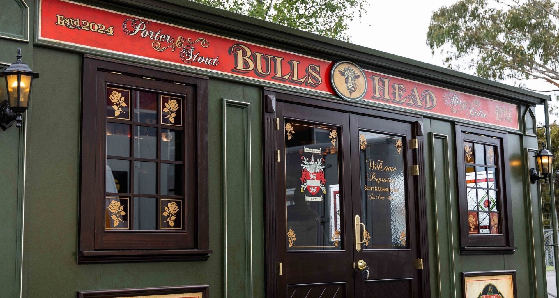 Bulls Head banner
