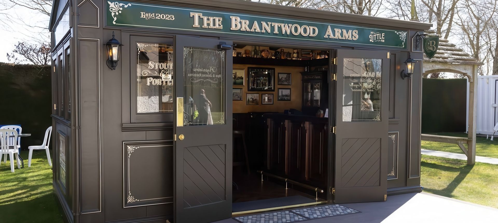 The Brantwood Arms banner