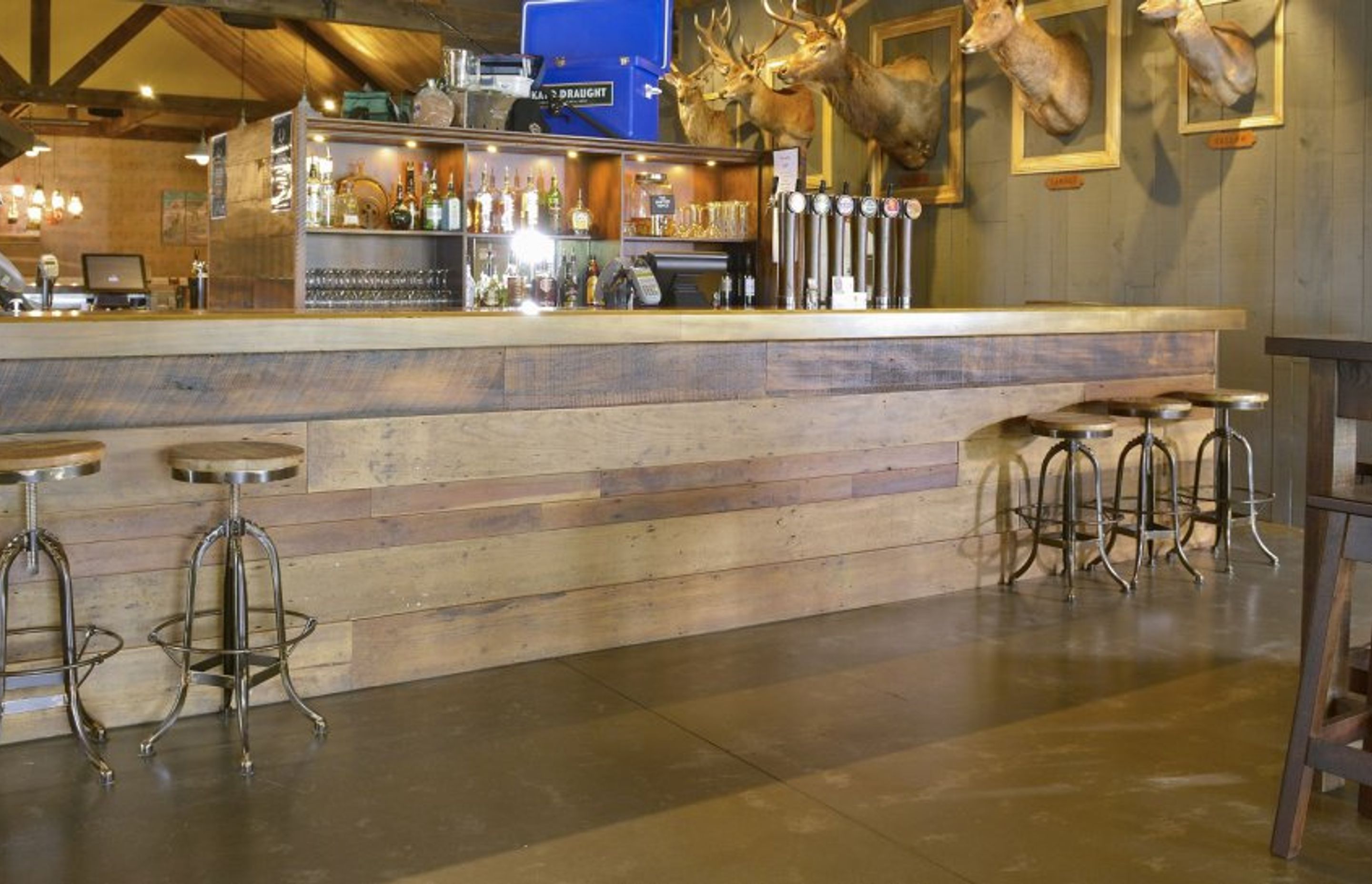 Firth Elements suits rustic kiwi pub theme