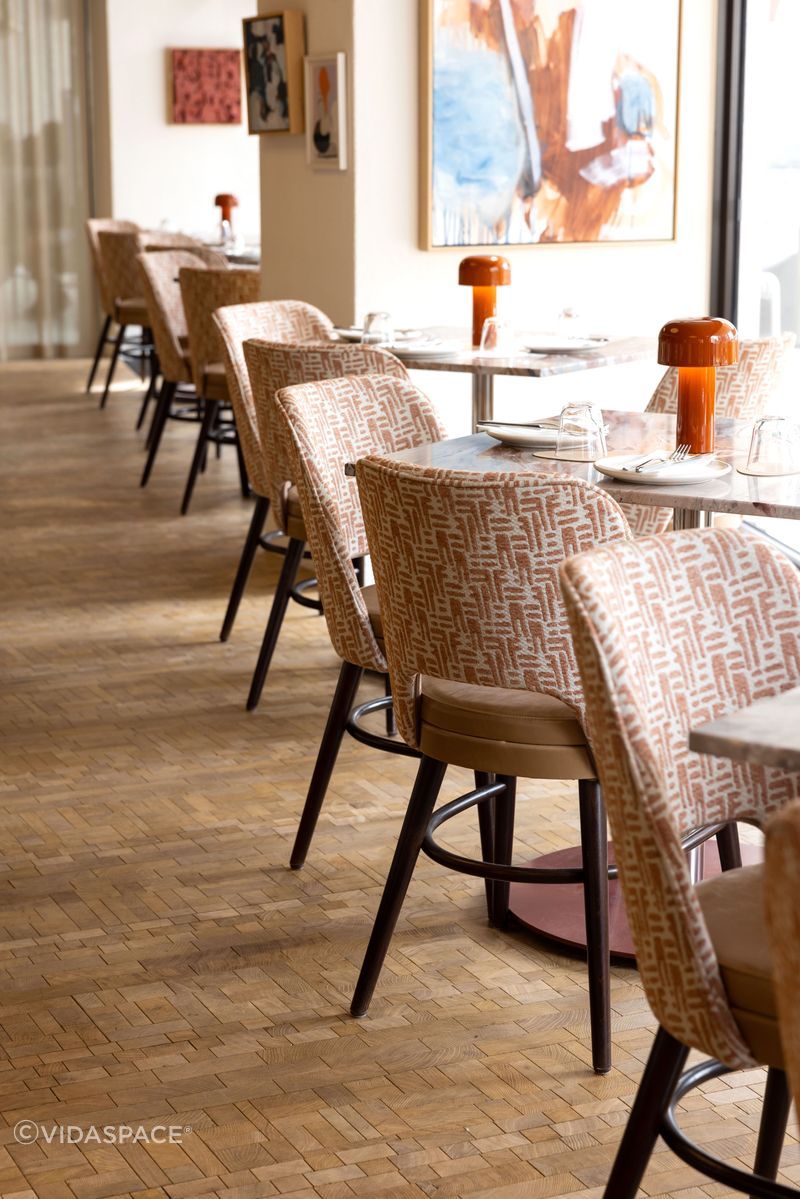 Palmer Bar - Natural Foret Oscar Ono Mosaic Flooring