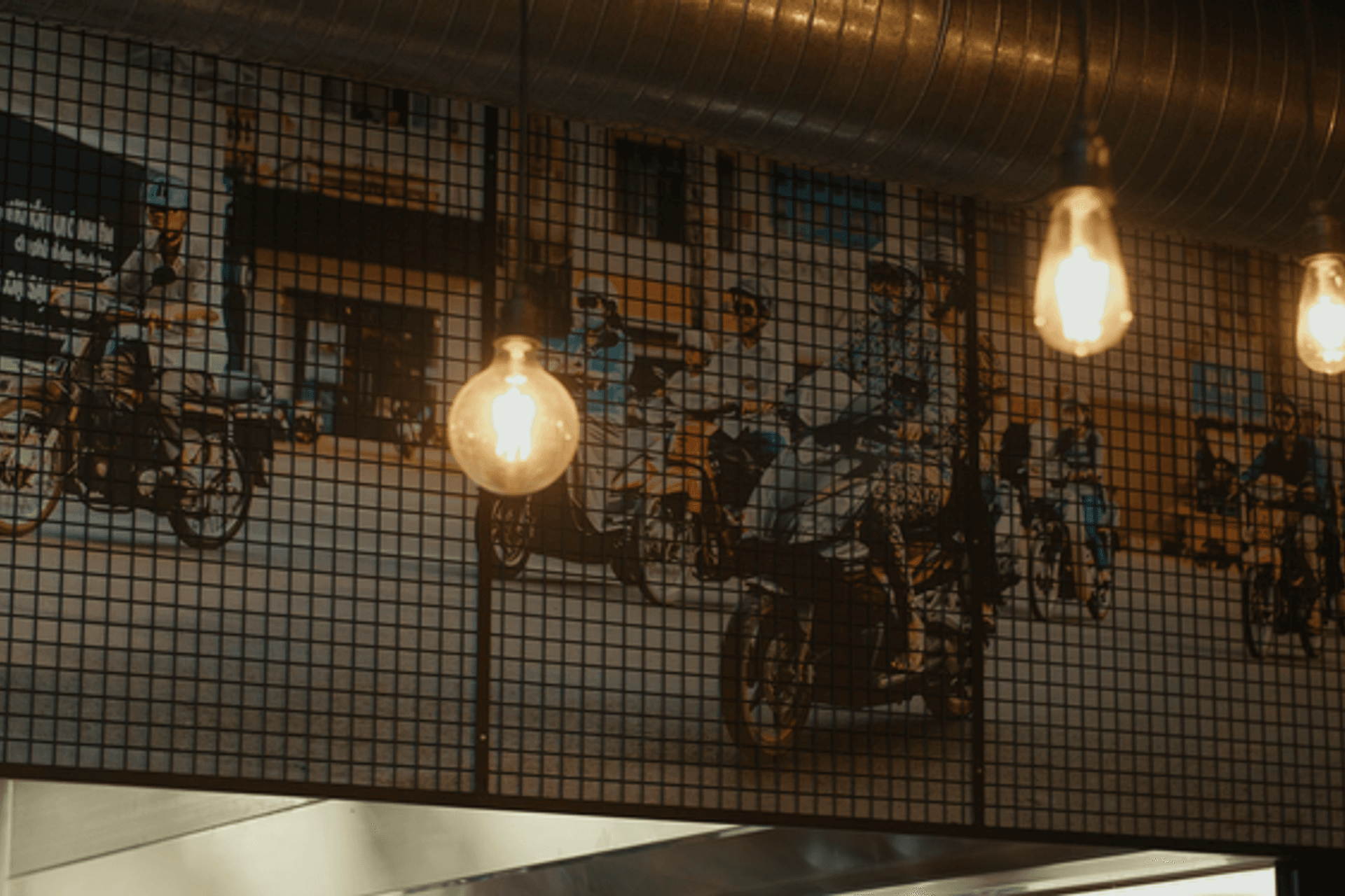 Banh Mi Caphe - Shelving and Signage Backdrop