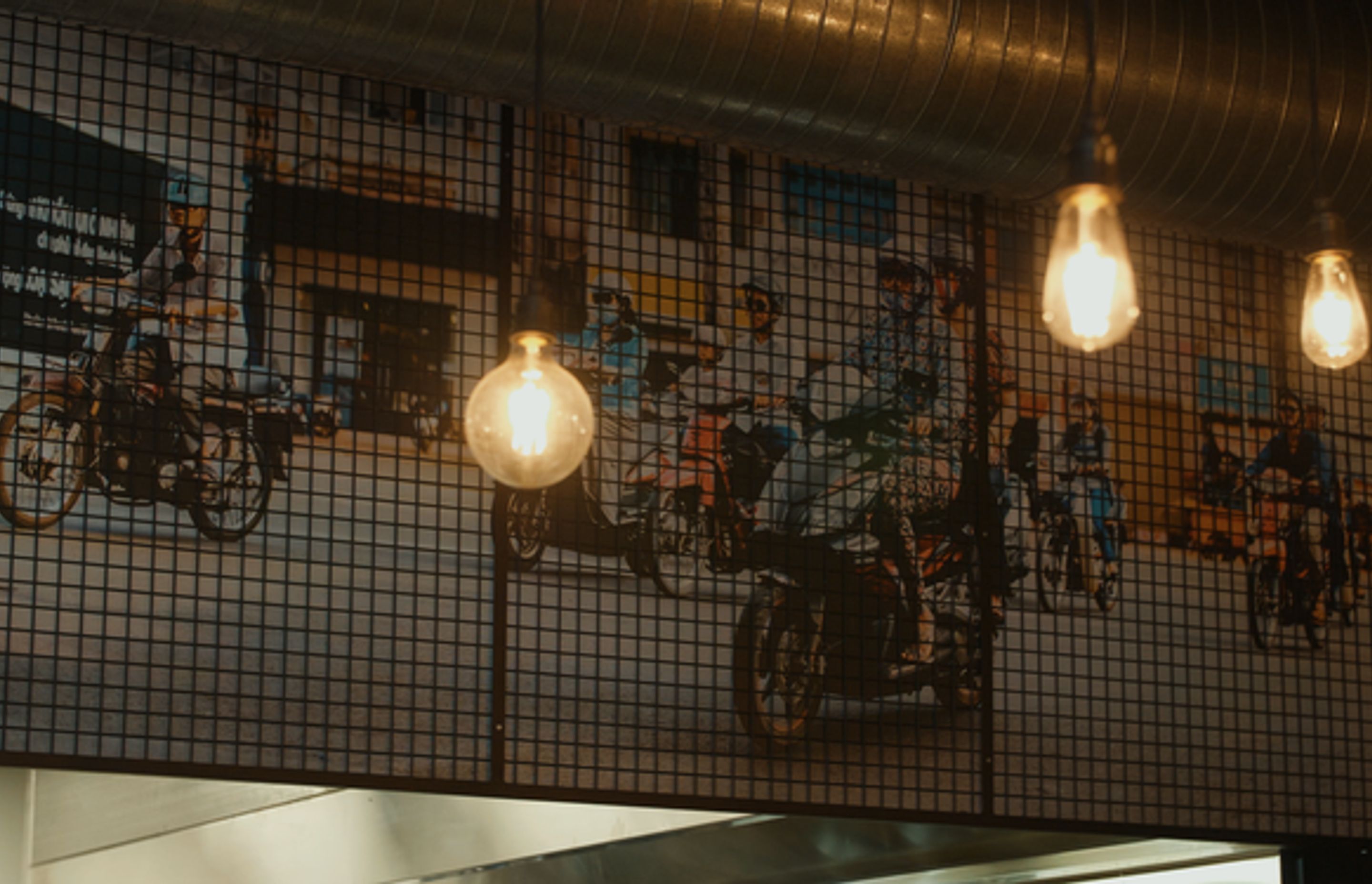 Banh Mi Caphe - Shelving and Signage Backdrop