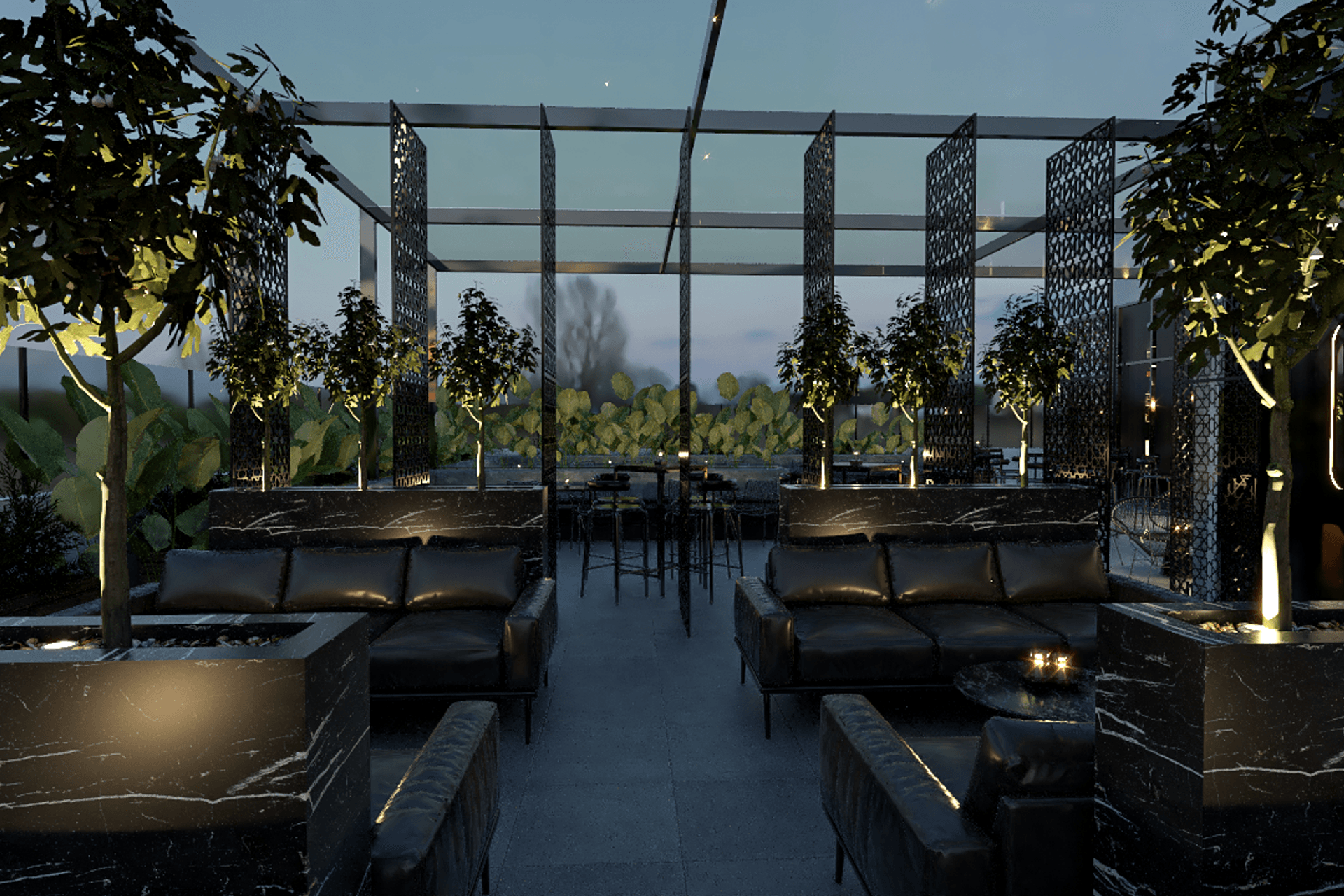 Renders - Rooftop Bar