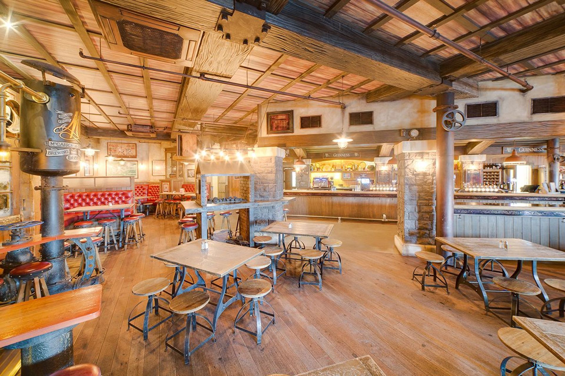 Jet Printed Tiles at The Bog Irish Bar