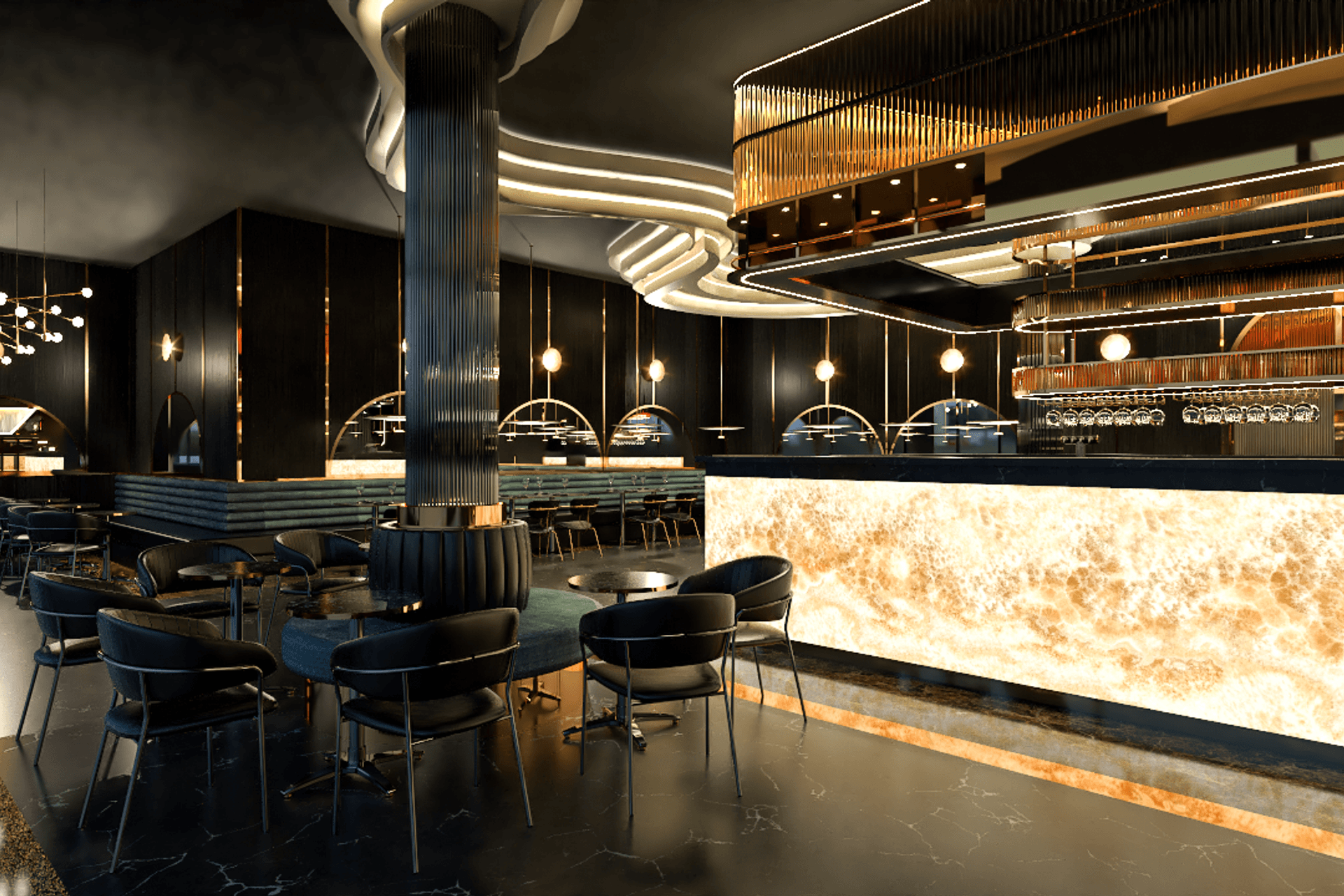 Renders - Rooftop Bar