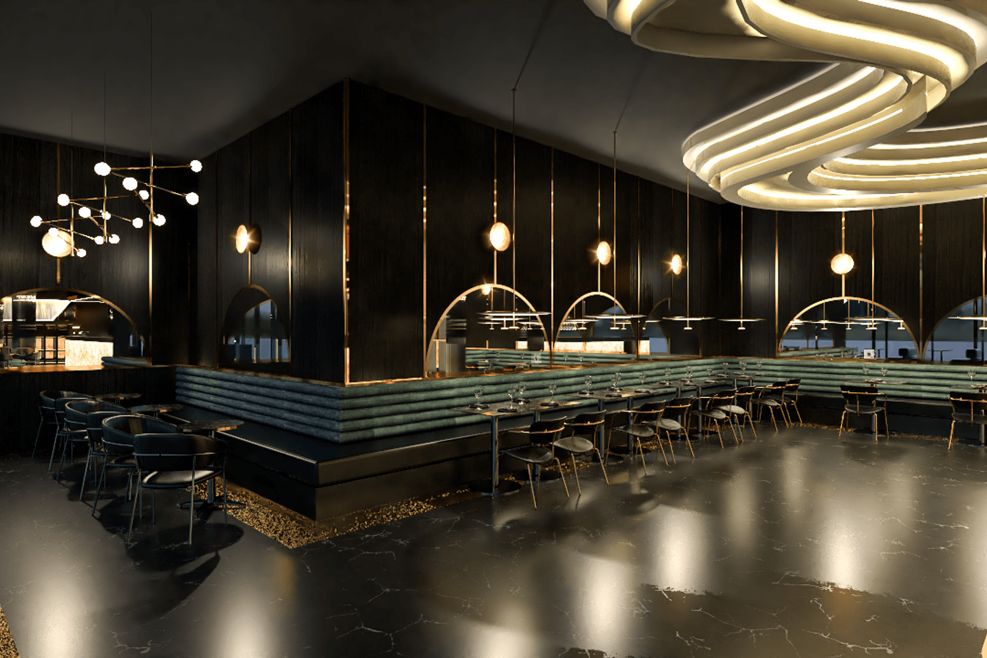 Renders - Rooftop Bar