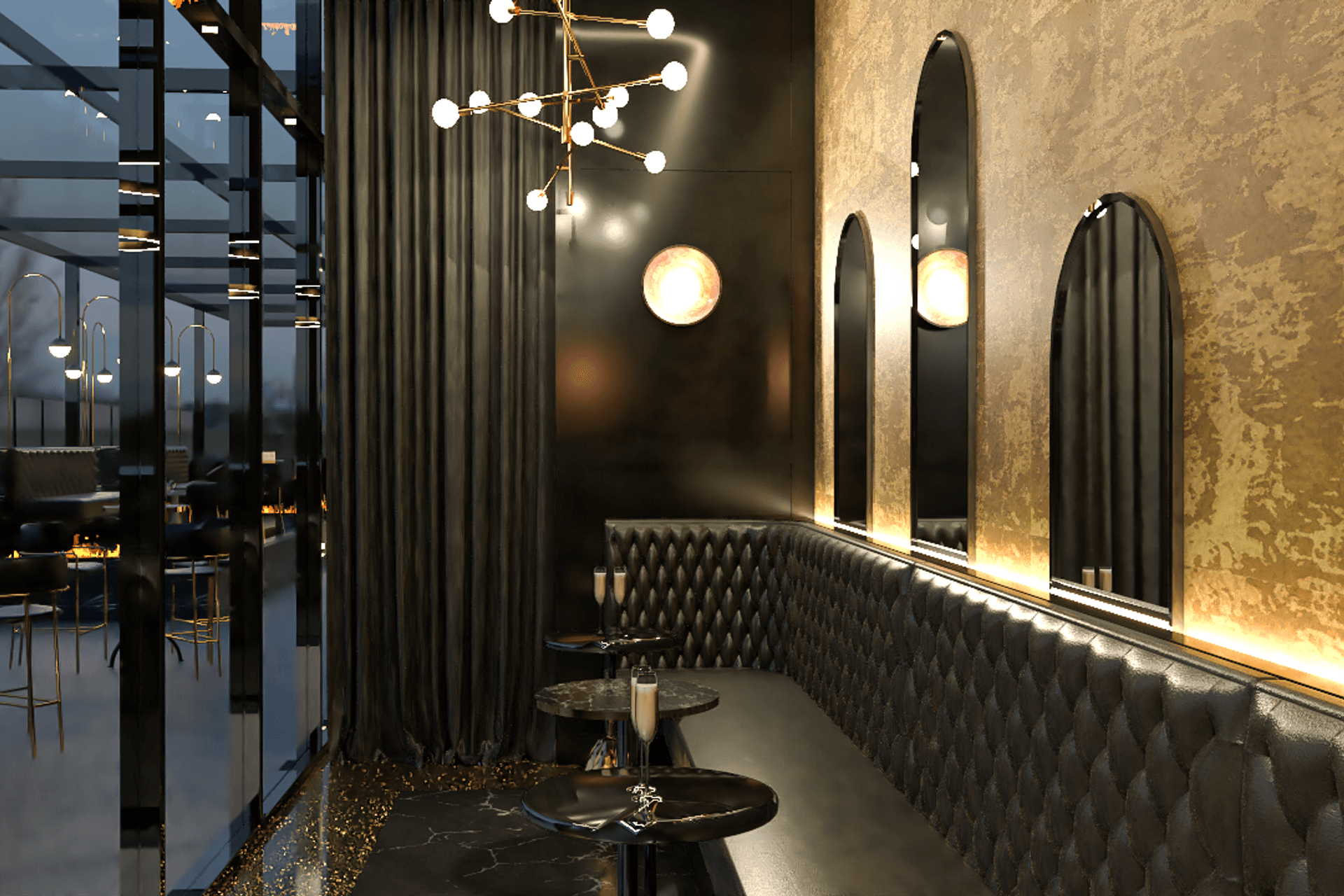 Renders - Rooftop Bar