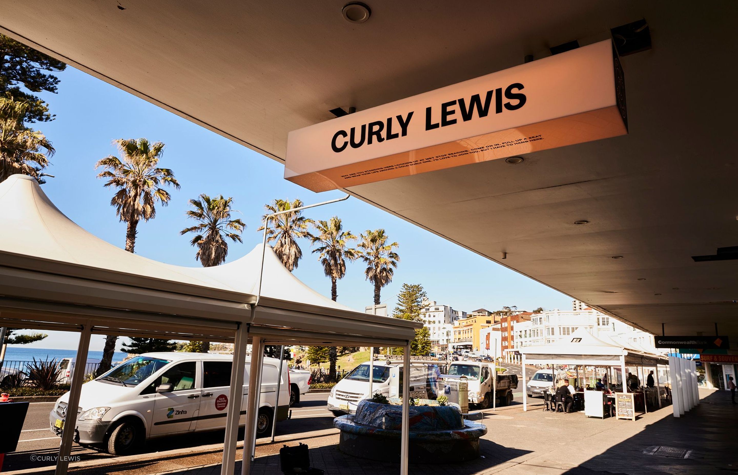 Curly Lewis, Bondi Beach