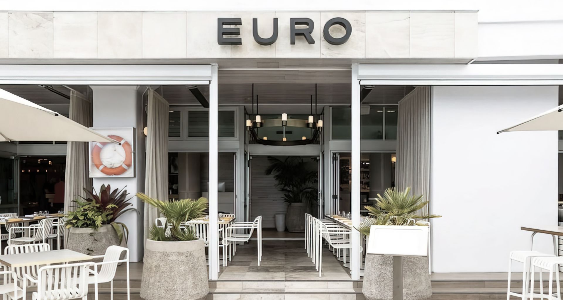 Euro Bar, Auckland Viaduct banner
