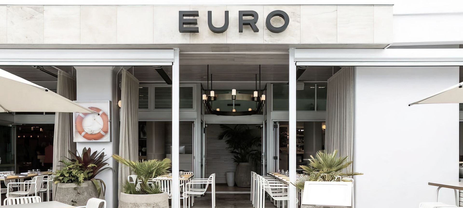 Euro Bar, Auckland Viaduct banner