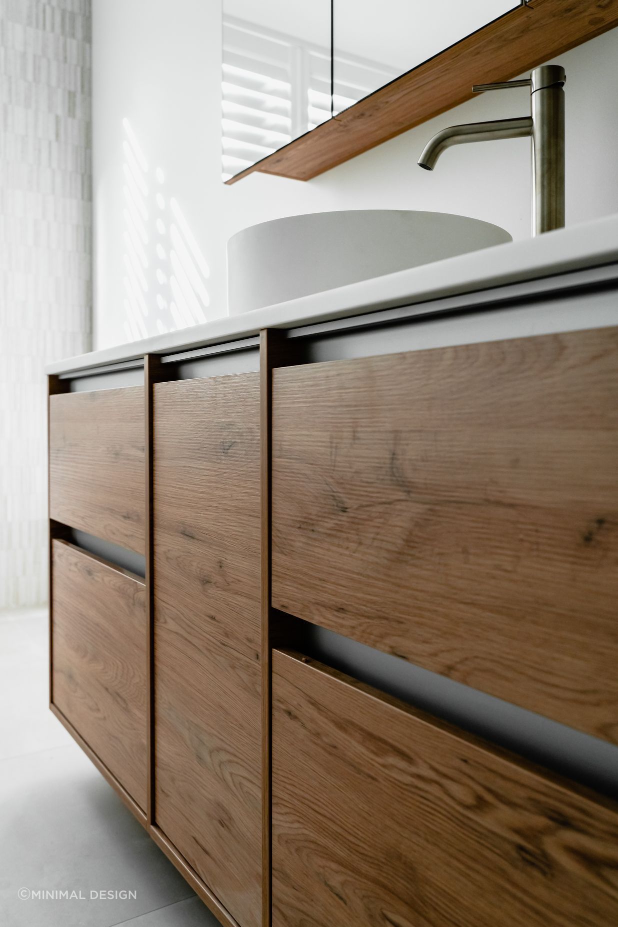 Main Bathroom.   Interior Design + Colours: Kelly @ Archi Build Ltd - Wanaka.