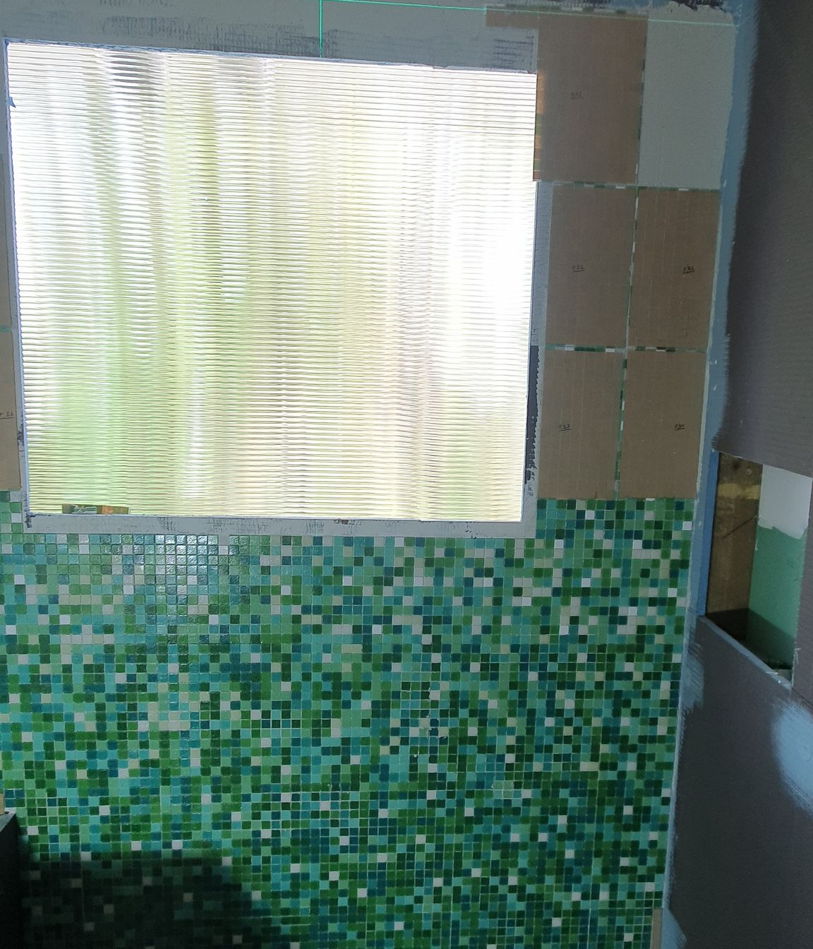 Mosaic fixing in progress