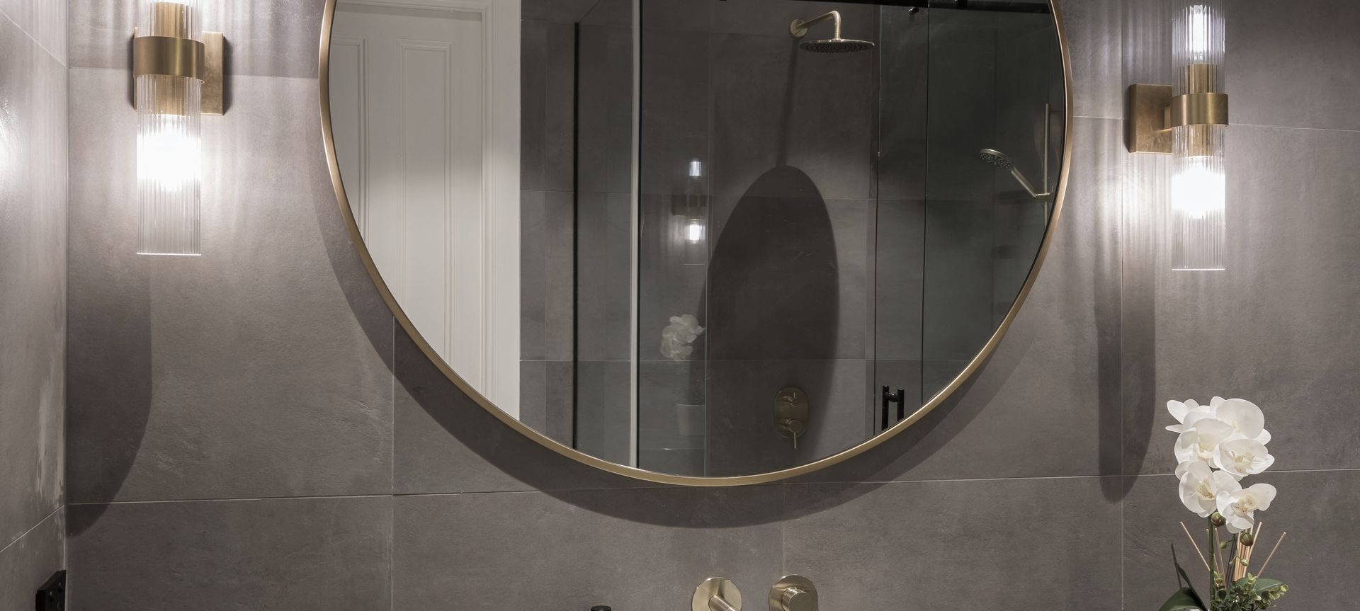 Georgina Street, Freemans Bay, Main Bathroom banner