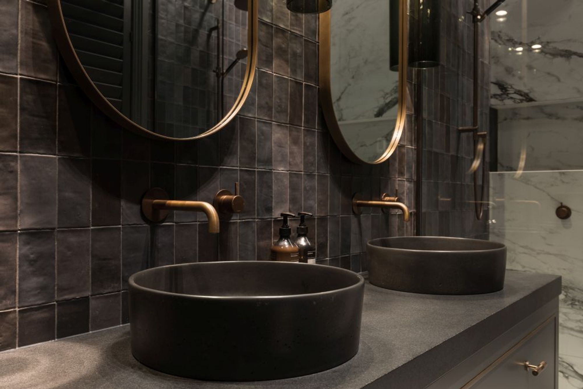 Moody Bathroom