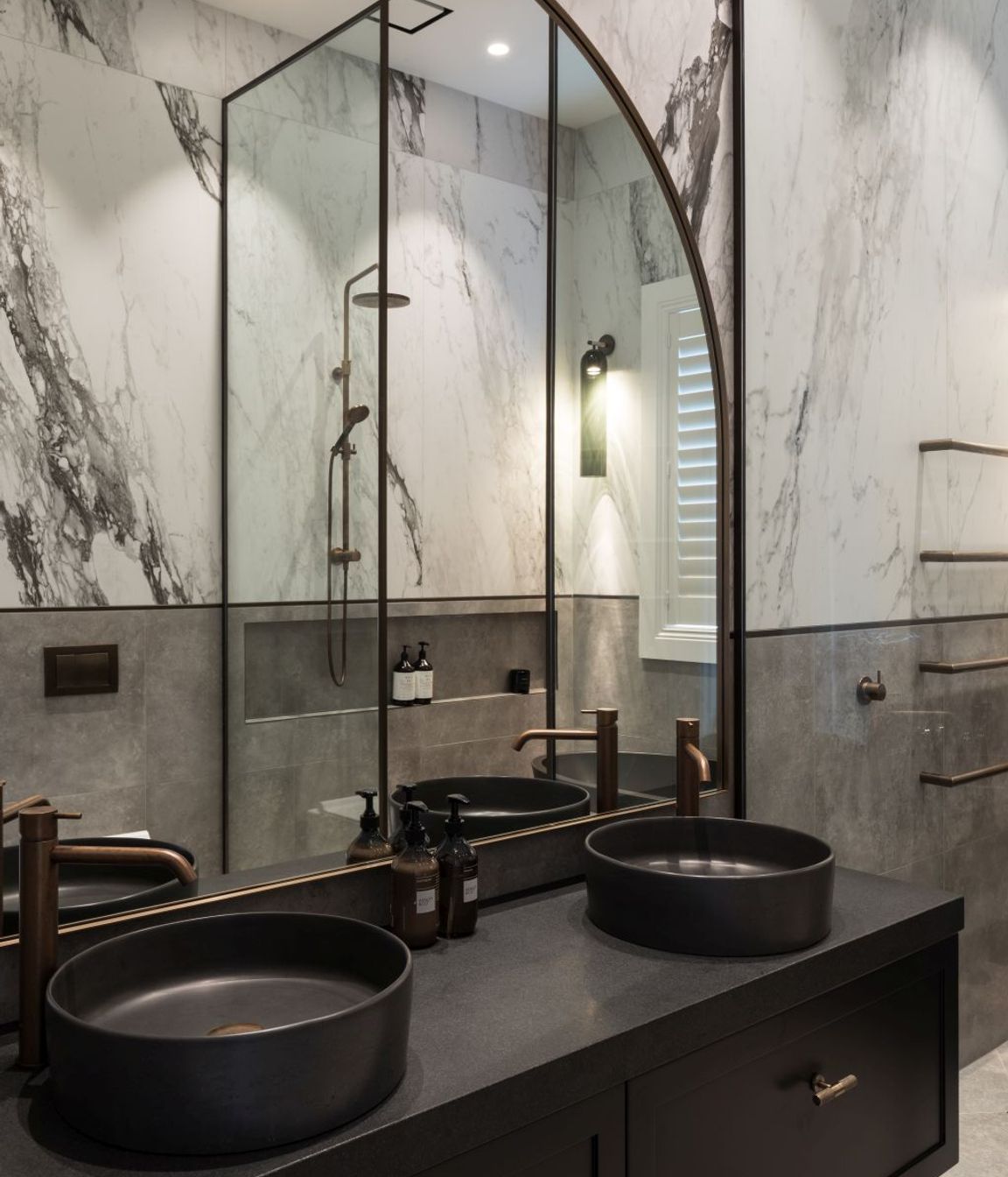 Moody Bathroom