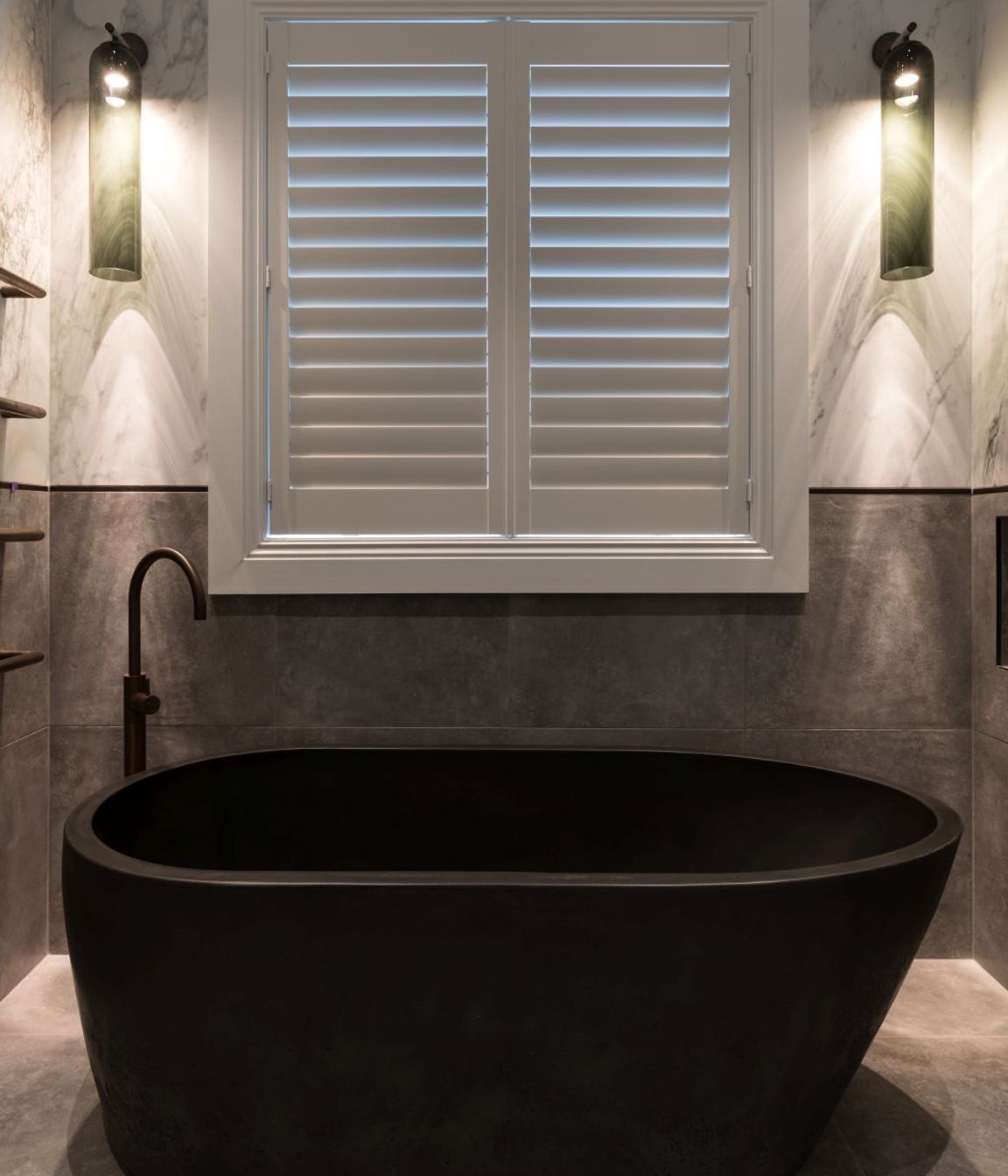Moody Bathroom