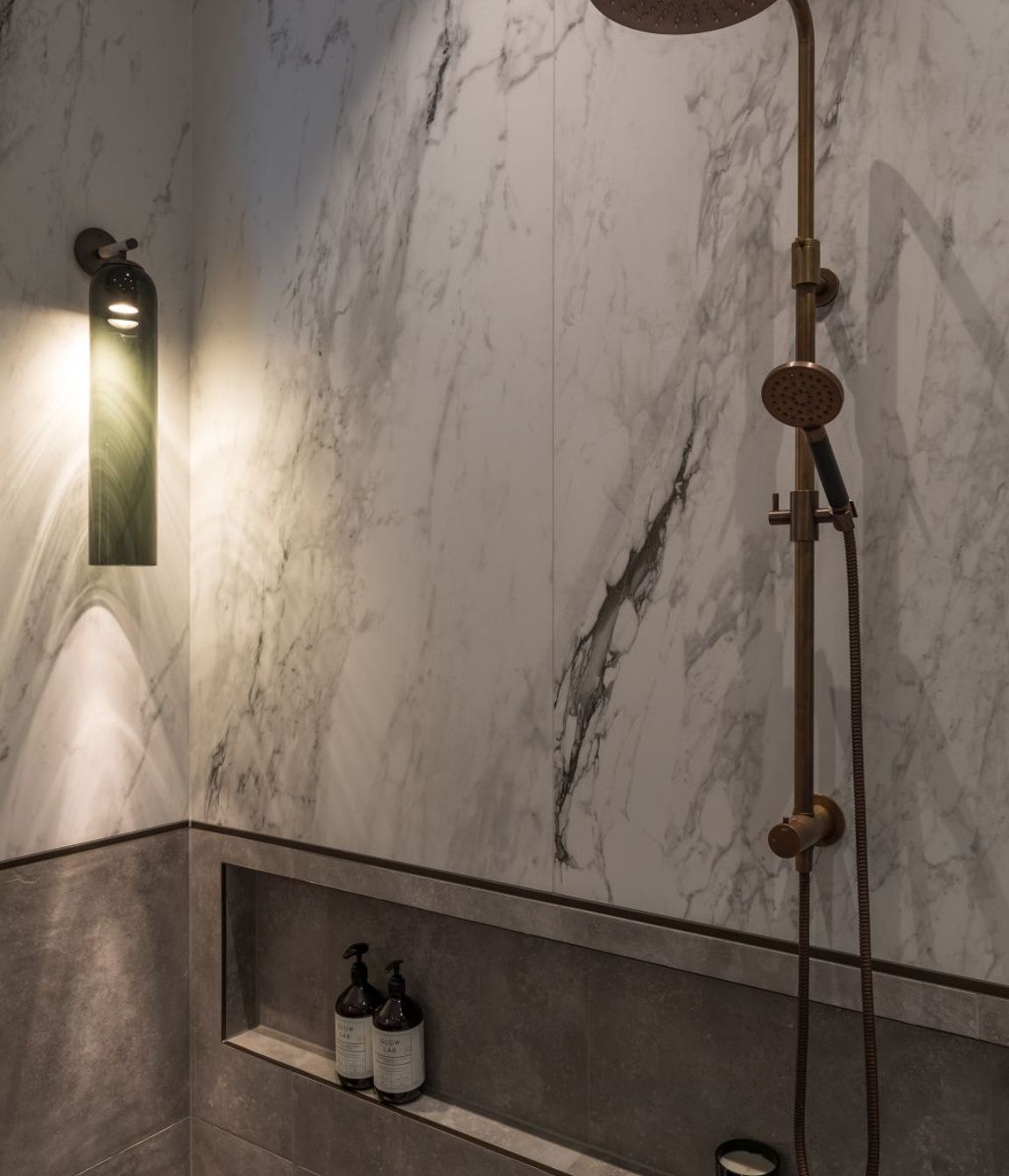 Moody Bathroom