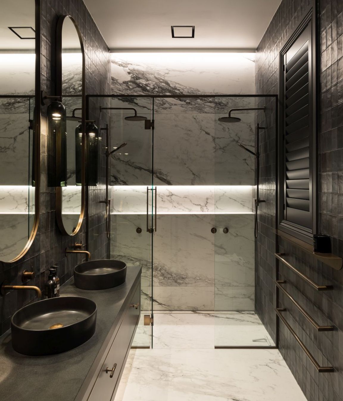 Moody Bathroom