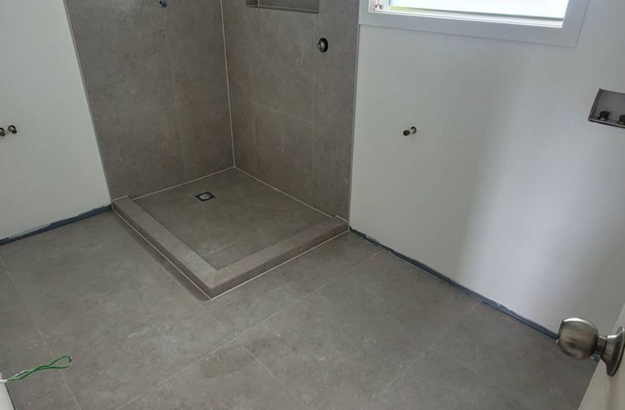 Damn Good Tiling - bathroom tiling w screed